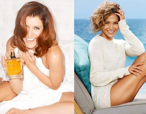 Jennifer López y Kate Walsh brillan en diferentes anuncios