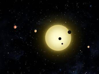 A 2 mil años luz de distancia de la tierra, la Nasa descubre un sistema solar