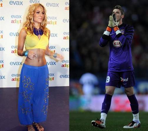 Edurne y David de Gea disfrutan de su romance