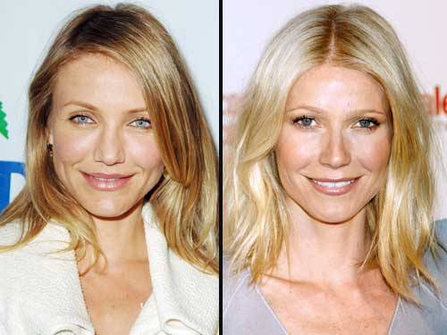 A Cameron Diaz la confunden con Gwyneth Paltrow