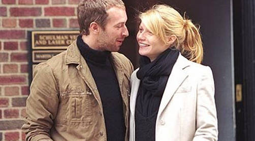 Gwyneth Paltrow apoya a Chris Martin tras divorcio de sus padres