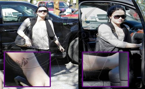 Foto: El nuevo tatuaje de Demi Lovato