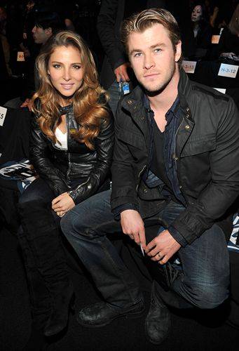 Elsa Pataky y Chris Hemsworth de moda en New York