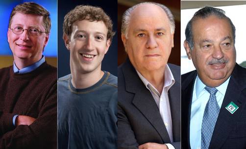 Los hombres más ricos del mundo según Forbes