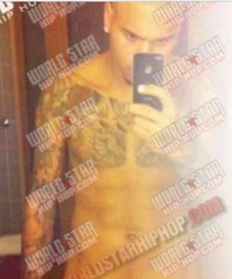 Foto de Chris Brown desnudo está en Internet