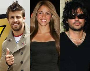 La historia de Shakira, Antonio de la Rúa y Gerard Piqué