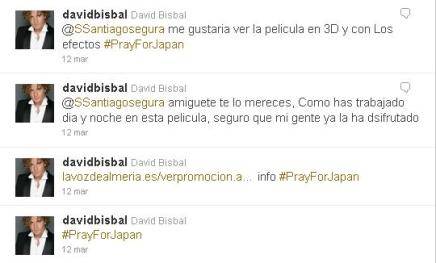 David Bisbal mete la pata en Twitter por mencionar a Japón
