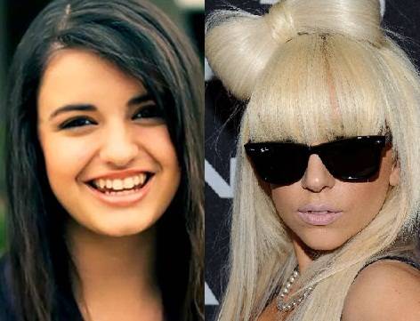 Lady Gaga superada por Rebecca Black