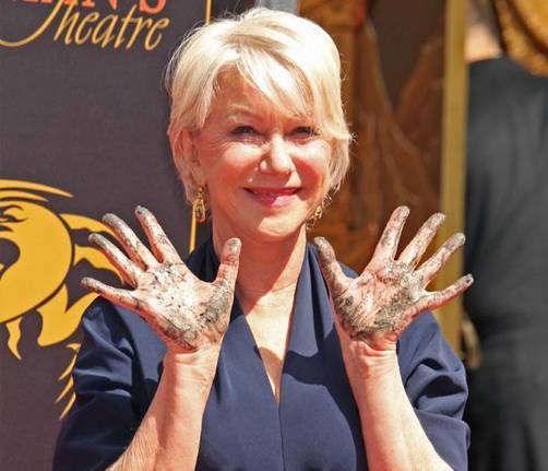 Helen Mirren recibió homenaje de Hollywood