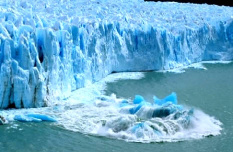 Retroceso de hielo en glaciales de EE.UU.