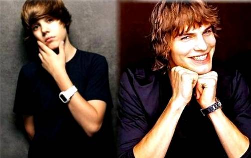 Ashton Kutcher es el futuro de Justin Bieber
