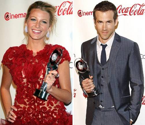 Blake Lively y Ryan Reynolds premiados en Las Vegas