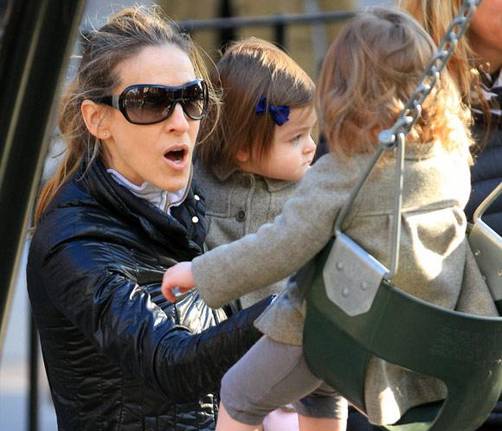 Sara Jessica Parker disfruta una gran tarde con sus mellizas