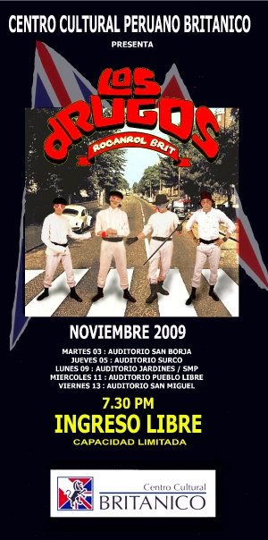 Los Drugos en Vivo, tercera fecha de Rocanrol Brit Los Drugos en Vivo, tercera fecha de Rocanrol Brit