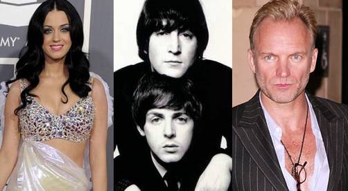 Katy Perry, Los Beatles y Sting colaboran con subasta solidaria