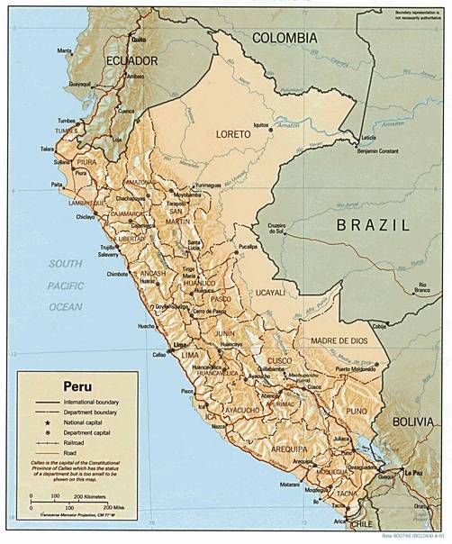 Perú: ¡país ocupado!