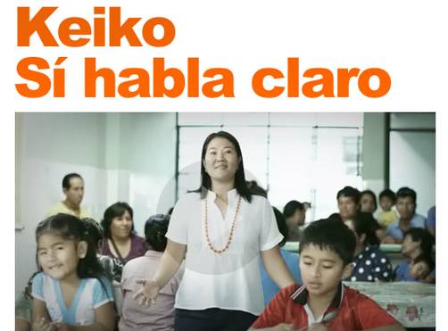 Sigue a Keiko, A Fuerza 2011 en Facebook