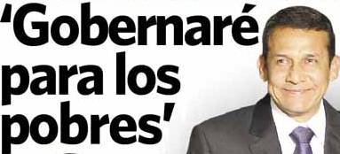Ollanta Humala: Impecable talla de estadista