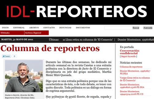 Gustavo Gorriti responde a Martha Meier Miró Quesada