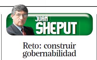 Juan Sheput: Construir Gobernabilidad