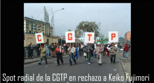 El audio de la CGTP que fue vetado por Radio Programas del Perú