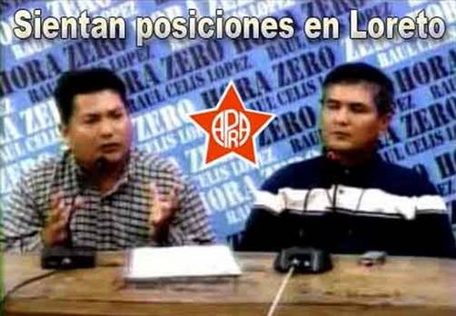 Apristas loretanos toman posición favor de Ollanta Humala