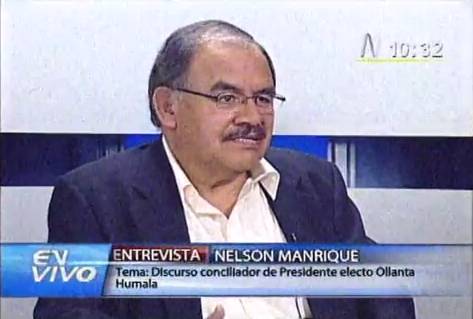 Nelson Manrique: Mientras Alan García está jugando con su Cristo Corcovado, el país está ardiendo