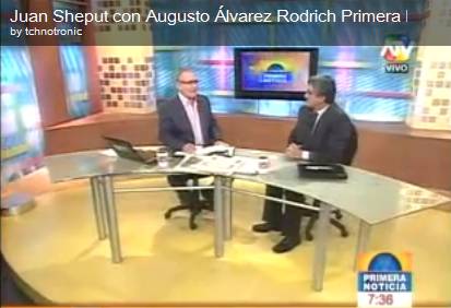 Entrevista a Juan Sheput en Primera Noticia ATV