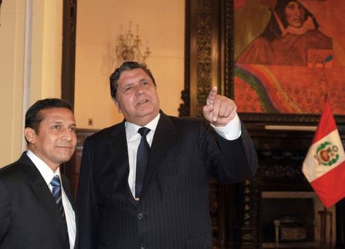 ¿Qué le dice Alan García a Ollanta Humala?