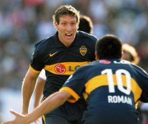 Palermo y Riquelme conversaban lo mínimo entre ellos