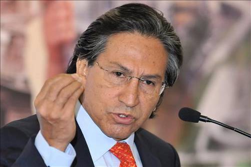 Declaraciones de Alejandro Toledo a EFE sobre apoyo a Ollanta Humala