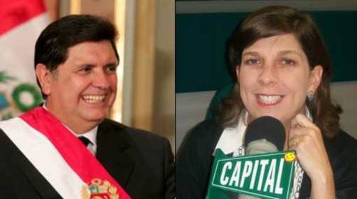 Alan García no tiene la culpa del despido de Rosa María Palacios