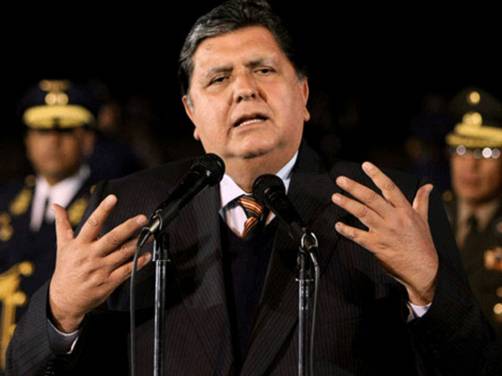 Alan García teme que lo abucheen en la asunción de Ollanta Humala