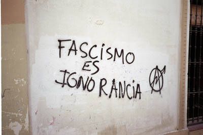 No permitamos el fascismo