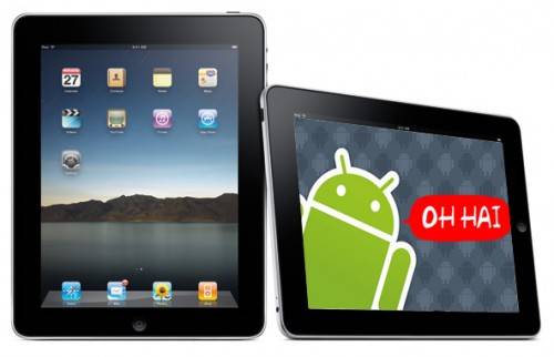 Google vs. Apple: Las tabletas de Android amenazan al iPad