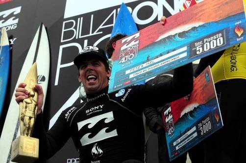 Peter Mel gana el Billabong Pico Alto 2011