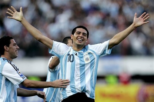 Riquelme desea volver a la selección argentina