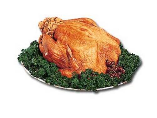 Navidad: Pavo asado con manzanas