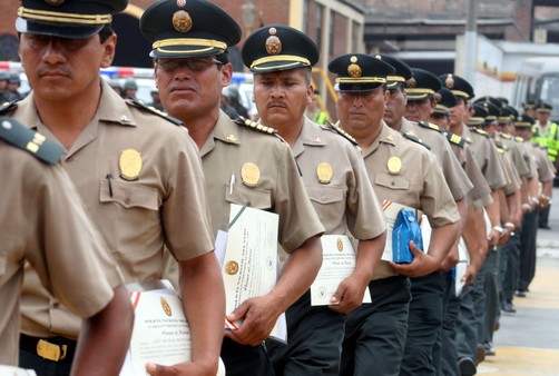 Ministerio del Interior invertira S/. 141 Millones para equipar ala policia