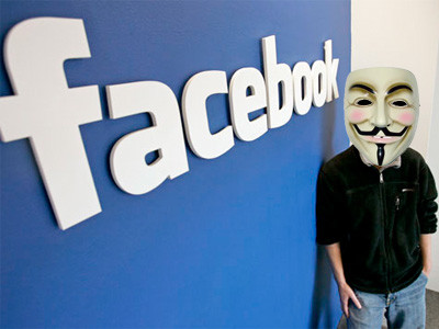 Dirigencia de Anonymous dice que la operación contra Facebook es falsa