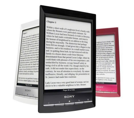 Nuevo e-book de Sony competirá con el Kindle de Amazon
