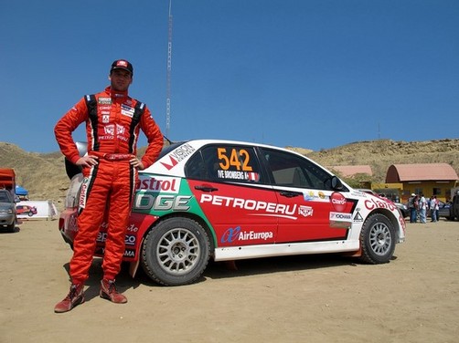 Imágenes del pentacampeón nacional de rally Nicolás Fuchs