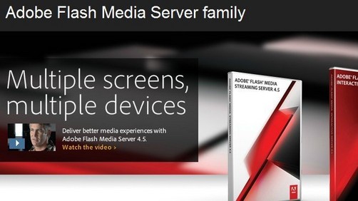 Adobe lanza Flash Media Server, vídeo en Flash para dispositivos iOS