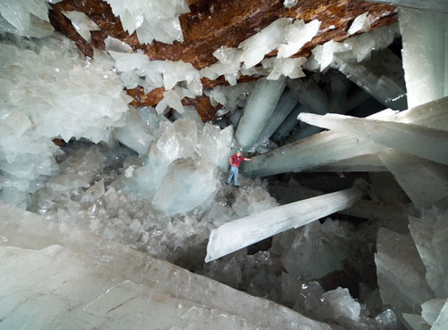 Los impresionantes cristales gigantes de la Cueva de Naica