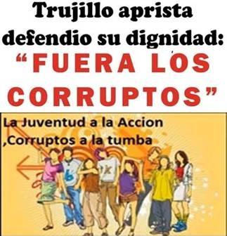 Un solo grito: Fuera los corruptos