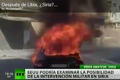 Una pregunta se impone: ¿Es ahora el turno de Siria?