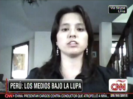 La entrevista de Rosario Ponce a CNN que puso en jaque a la prensa peruana