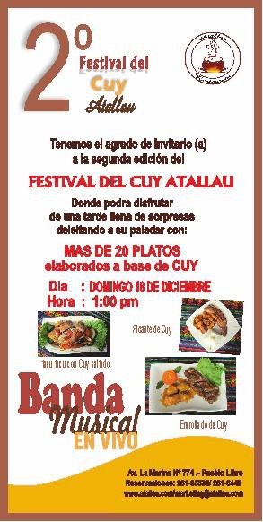 Festival del Cuy Atallau