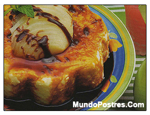 Año Nuevo: Flan de peras para año nuevo Año Nuevo: Flan de peras para año nuevo