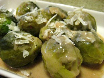 Navidad: Guiso de coles de Bruselas con castañas Navidad: Guiso de coles de Bruselas con castañas